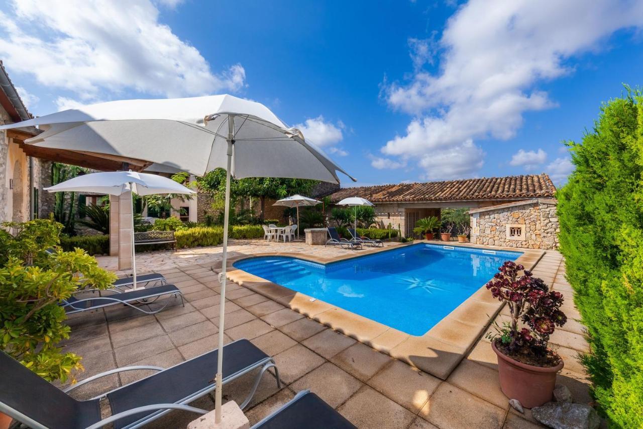 Villa S'alqueria Vell Campanet Exterior foto