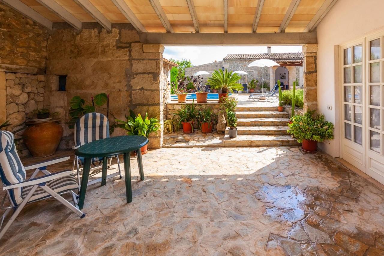 Villa S'alqueria Vell Campanet Exterior foto