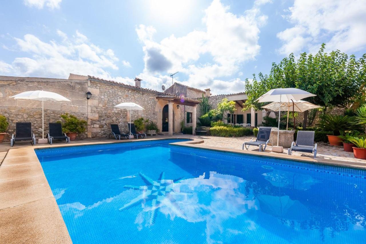 Villa S'alqueria Vell Campanet Exterior foto