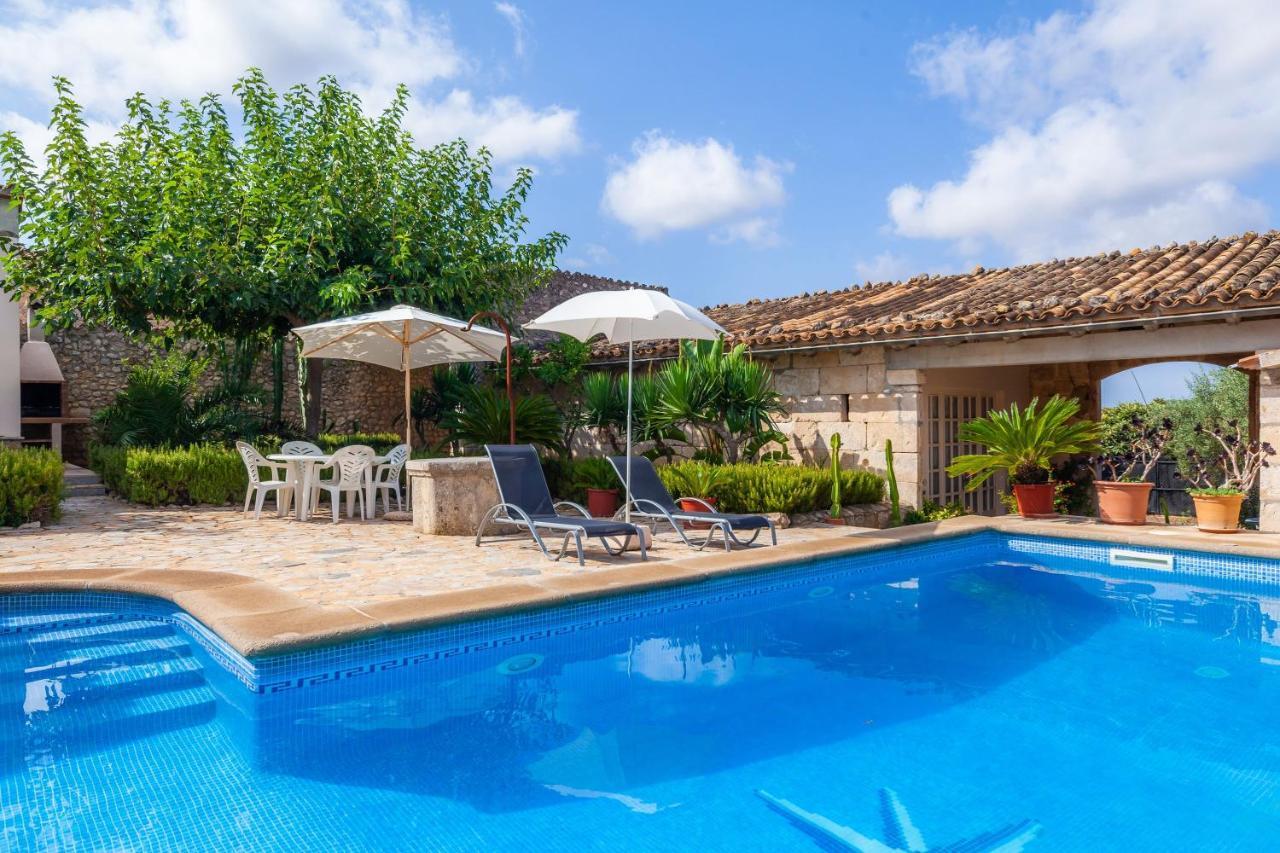 Villa S'alqueria Vell Campanet Exterior foto
